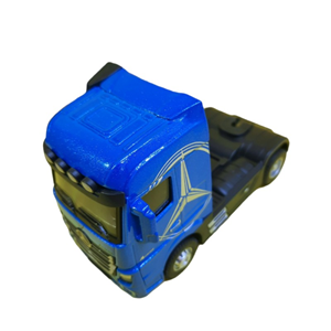 تریلی کانتینردار آبی مدل بنز آکتروس 1:50 Container Trailer Model Benz Actros_اسباب بازی